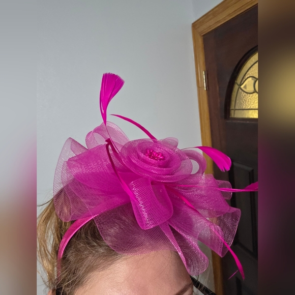 Accessories - Elegant Fuschia | Pink Fascinator